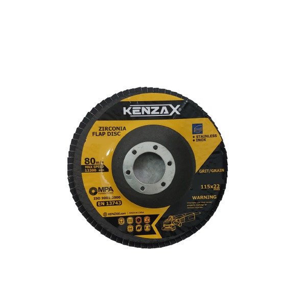 سنباده فلاپ دیسک کنزاکس مدل KFD-7680 بسته 10 عددی