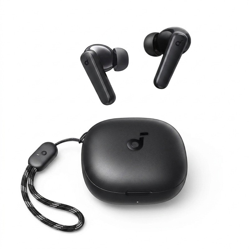 هدفون بلوتوثی انکر مدل SoundCore R50i A3949 بدون قابلیت نویز کنسلینگ، درگاه شارژ USB Type-C، دارای فناوری AI-Enhanced...
