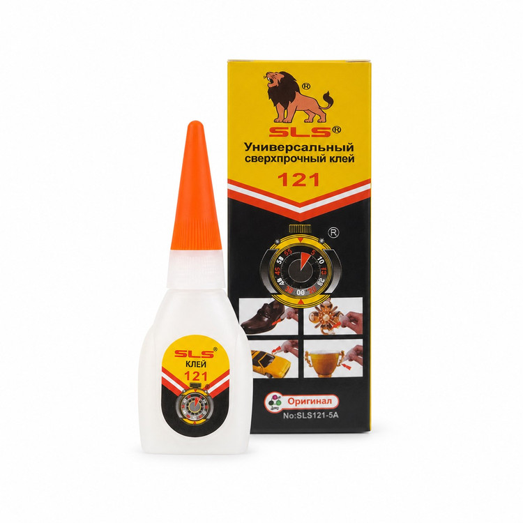 چسب قطره ای فوری SLS مدل 121-5A وزن 12 گرم فوق العاده قوی