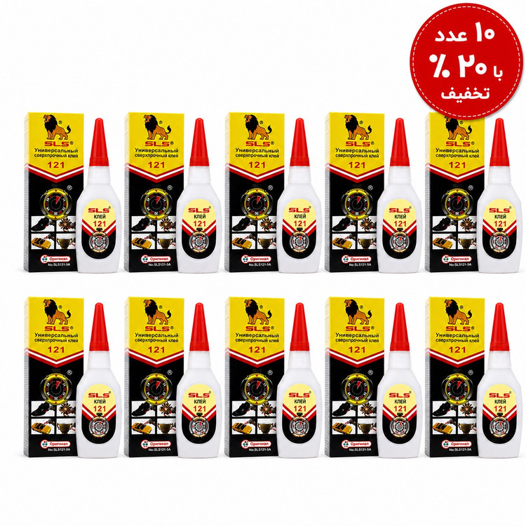 چسب قطره ای فوری SLS مدل 121-5A وزن 12 گرم فوق العاده قوی