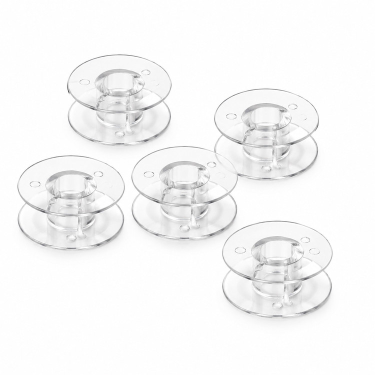 ماسوره پلاستیکی رزوه دار چرخ گلدوزی ژانومه Bobbin مخصوص دستگاه های گلدوزی Janome