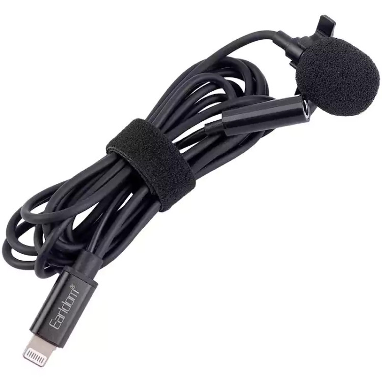 میکروفون یقه ای آیفون Lightning ارلدام Earldom ET-E40