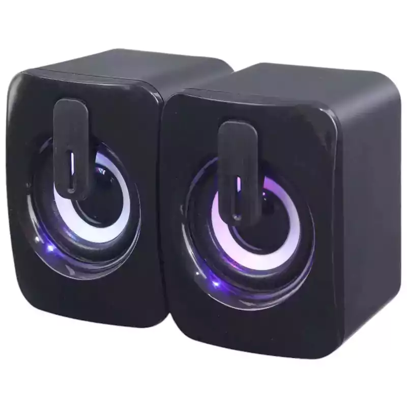 اسپیکر 2 تکه RGB دار دی نت D-Net DT-19