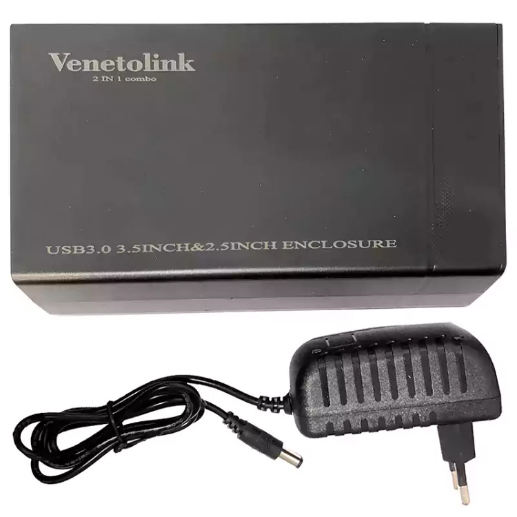 باکس هارد 3.5 اینچ کمبو usb3 ونتولینک Venetolink