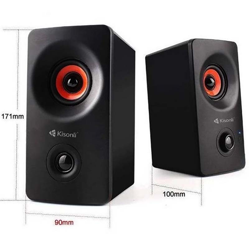 اسپیکر 2 تکه برقی بلوتوثی کیسونلی Kisonli AC-9002BT