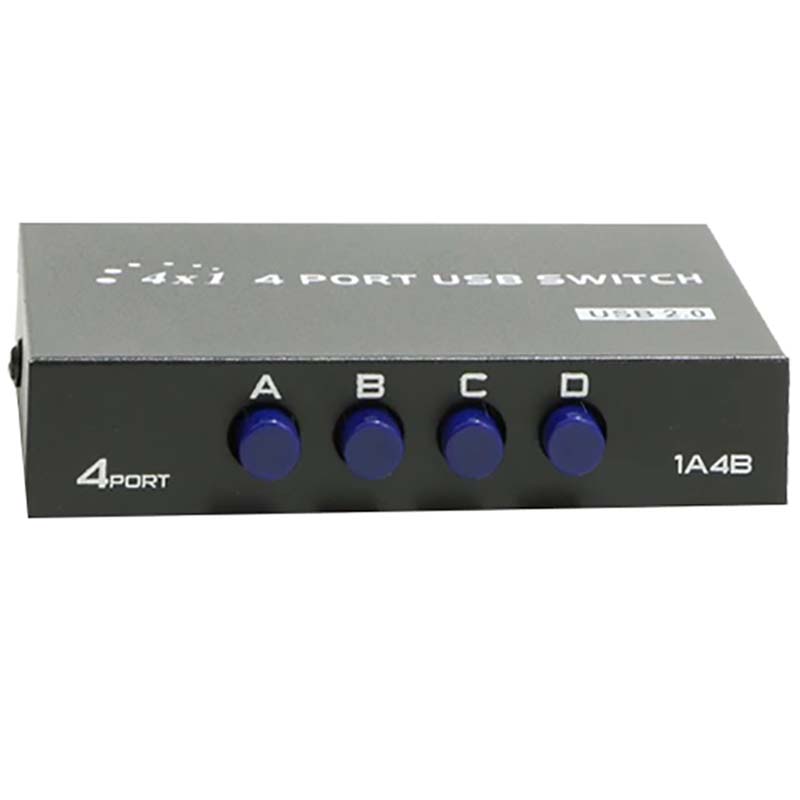 سوییچ 4 به 1 پرینتر دستی دی نت D-NET 1A4B