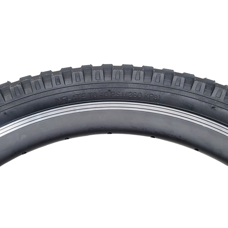 لاستيک دوچرخه توتی مدل 20x2.4 درشت گل
