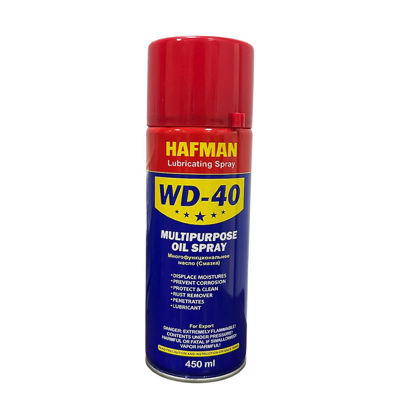 اسپری ضدزنگ و روان کننده مدل هافمن WD400 حجم 450 میلی لیتر