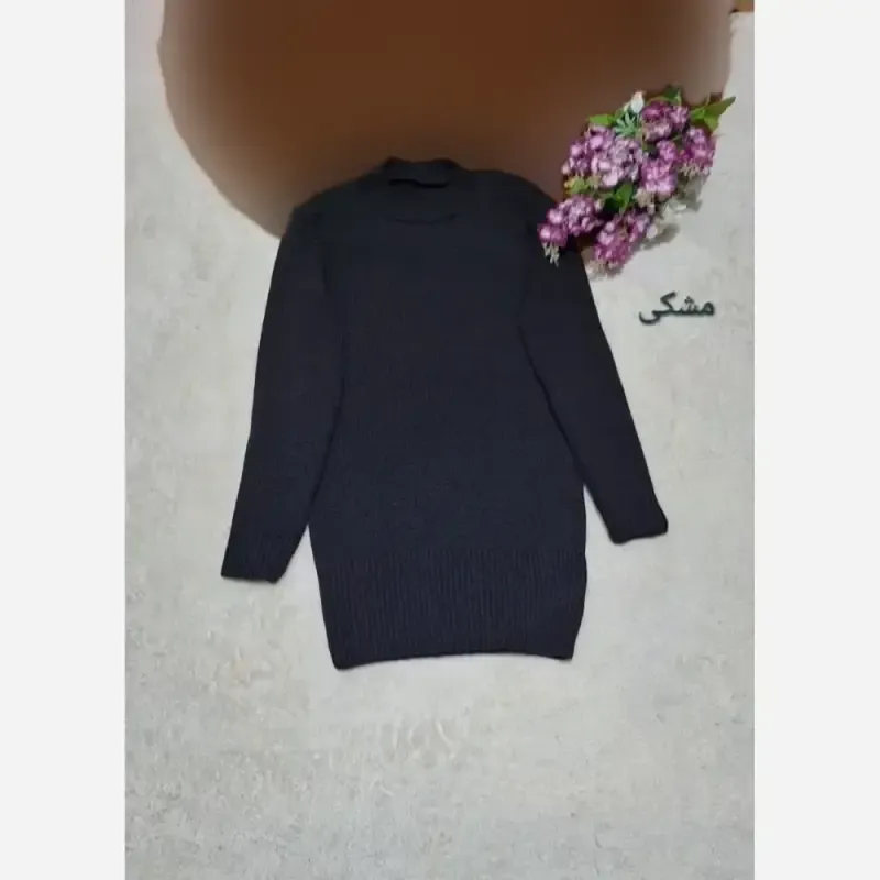 گپ بافت نیمه بلند زنانه بافت درجه یک فری سایز